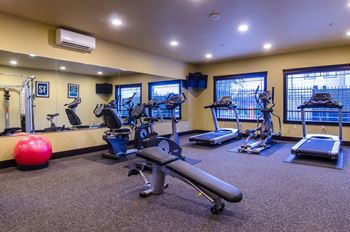 State-of-the-art fitness center